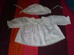 Dooppakje / doopjurkje met mutsje., Ophalen of Verzenden, Zo goed als nieuw, Maat 62