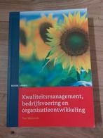 Kwaliteitsmanagement, bedrijfsvoering en organisatie, Ophalen of Verzenden, Gelezen, Management, Ton Wentink