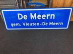 gemeentebord Bord De Meern Collectersitem, Antiek en Kunst, Curiosa en Brocante, Ophalen