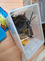 Oude H0 Treinbaan - Rails, Huisjes, Autootjes, Hobby en Vrije tijd, Modeltreinen | H0, Gebruikt, Gelijkstroom, Rails, Ophalen