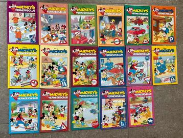 17 delen Disney Mickey’s verkeersclub - verzendkosten € 0,90 beschikbaar voor biedingen