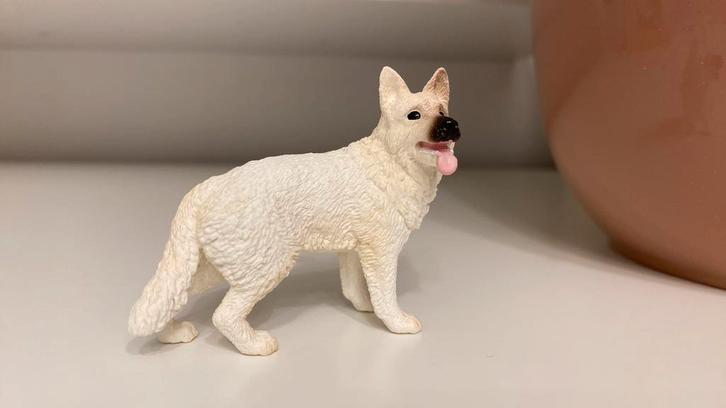 Schleich Exclusive Witte Herder (10), Verzamelen, Dierenverzamelingen, Nieuw, Beeldje of Figuurtje, Paard, Ophalen of Verzenden
