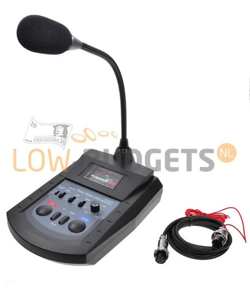 JCD-201M Echo Tafelmicrofoon voor Midland Alan 48, Auto diversen, Overige Auto diversen, Verzenden