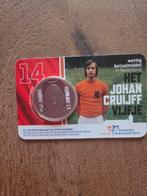 Johan Cruijff 5 Euro Herdenkingsmunt 2017, Postzegels en Munten, Koningin Beatrix, Zilver, Euro's, Ophalen of Verzenden