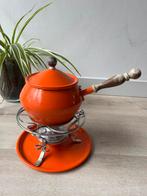 Fondueset retro vintage prachtige staat, Witgoed en Apparatuur, Fonduesets, Ophalen of Verzenden, Zo goed als nieuw, Brander
