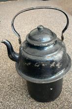 Mooie oude zwarte zakketel, Antiek en Kunst, Ophalen of Verzenden