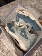 Jordan 4 Retro Sail-Gum Denim - Maat 38.5 - Nieuw, Nike Air Jordan, Blauw, Nieuw, Ophalen of Verzenden