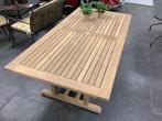 Pracht Teak & Garden HOTEL Tafel 200 / 100 cm  Topstaat !!, Eettafel, Teakhout, Ophalen of Verzenden, Tuinset