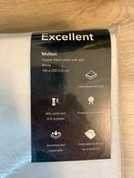 Dixxius Split-Topper Molton Excellent 180x200-220, Huis en Inrichting, Slaapkamer | Beddengoed, Wit, Overige typen, Tweepersoons