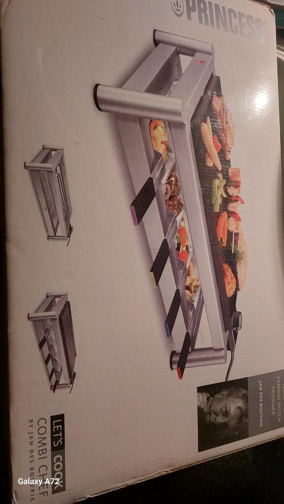 Princess Combi Chef Fondue/Grill - Zo goed als nieuw!, Ophalen of Verzenden