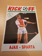 Ajax - Sparta Programma 1991-1992, Verzenden, Zo goed als nieuw, Ajax, Boek of Tijdschrift