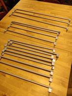 Geborsteld aluminium handgrepen / handvaten, Ophalen of Verzenden, Zo goed als nieuw, Overige materialen, Overige typen