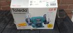 TOLEDO TSM-125W Slijpmachine, Doe-het-zelf en Verbouw, Ophalen of Verzenden, Zo goed als nieuw, Minder dan 700 watt, Werkbankslijpmachine