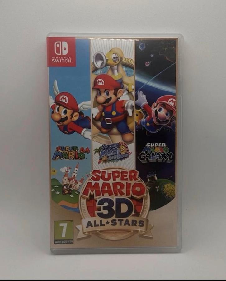 Super Mario 3D All-Stars - Nintendo Switch, Spelcomputers en Games, Games | Nintendo Switch, Zo goed als nieuw, Platform, 1 speler