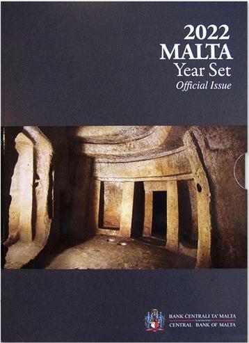 Malta jaarset "Hal Saflieni" 2022 (met speciale 2 euro) beschikbaar voor biedingen