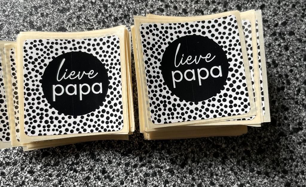 STICKER: Lieve Papa, Ophalen of Verzenden, Nieuw, Sticker