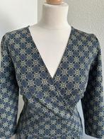 King Louie maat L tulip cross dress 2401, Blauw, Maat 42/44 (L), Ophalen of Verzenden, Zo goed als nieuw