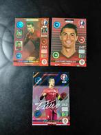 Cristiano ronaldo 3x (portugal) ek 2016 panini, Ophalen of Verzenden
