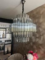 Grote zware lamp glas look a like richmond, Ophalen of Verzenden, Zo goed als nieuw, Glas