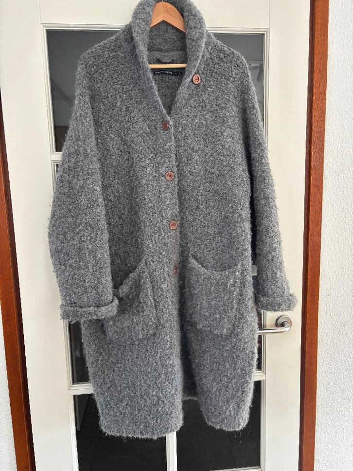 Gudrun Sjoden Vest mt 44/46, Kleding | Dames, Truien en Vesten, Gedragen, Maat 46/48 (XL) of groter, Grijs, Ophalen of Verzenden