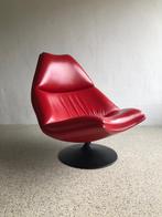 Fauteuil design Geoffrey Harcourt F510, Huis en Inrichting, Fauteuils, Ophalen, Gebruikt, Design, Leer