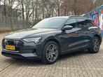 Audi 55 etron 95kw 408pk advanced edition (inruil bespr.), Auto's, Audi, Automaat, Zwart, Q8 e-tron, Leder