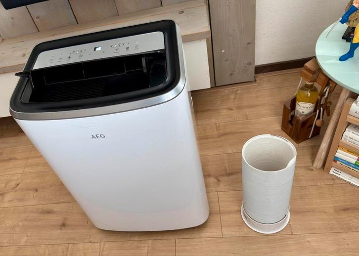 AEG Mobiele Airco - 2600W, Witgoed en Apparatuur, Airco's, Gebruikt, Mobiele airco, Minder dan 60 m³, Koelen en Ontvochtigen, Ventileren