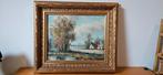Gesigneerd landschap C. Harley, Antiek en Kunst, Kunst | Schilderijen | Klassiek, Ophalen