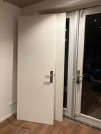 Opdekdeuren 231,5cm. Wit, Doe-het-zelf en Verbouw, Deuren en Horren, Ophalen, 80 tot 100 cm, 215 cm of meer, Binnendeur