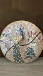 Handgemaakt mozaiek peacock 70 cm doorsnede, Ophalen of Verzenden, Nieuw