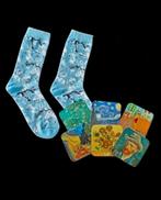 VINCENT VAN GOGH SOKKEN (UNISEX) + ONDERZETTERS VAN GOGH, Kleding | Dames, Ophalen of Verzenden, Nieuw