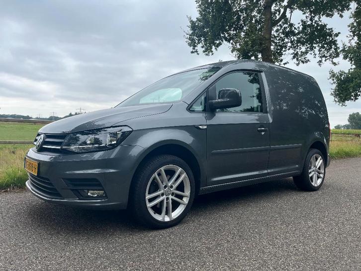 Volkswagen Caddy 2.0TDI BMT Highline, Auto's, Bestelauto's, Particulier, ABS, Airbags, Airconditioning, Android Auto, Apple Carplay