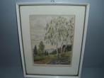 Aquarel  ,   Hoge   Veluwe, Ophalen of Verzenden