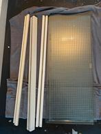 Te koop: Glaslatten/frame + glas, Ophalen, Zo goed als nieuw, Glasplaat, 160 cm of meer