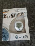 CRIVIT NIEUW HORLOGE MET HARTSLAGFREQUENTIEMETER+BORSTRIEM, Sport en Fitness, Hartslagmeters, Ophalen of Verzenden, Nieuw, Overige merken