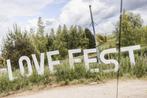 Witte lovefest letters bruiloftdecoratie, Ophalen, Versiering, Geboorte of Huwelijk
