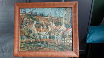 Les Toits Rouges - Camille Pissarro in lijst beschikbaar voor biedingen