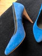 Marccain Pumps Blauw Suede Maat 41 - Zo goed als nieuw!, Pumps, Blauw, Ophalen of Verzenden, Zo goed als nieuw