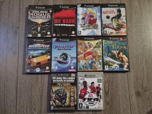 10 Gamecube spellen, Spelcomputers en Games, Games | Nintendo GameCube, Gebruikt, 1 speler, Vanaf 3 jaar, Ophalen of Verzenden