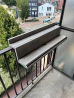 Inklapbare Balkontafel Hout 1 Meter, Tuin en Terras, Tuintafels, Ophalen of Verzenden, Gebruikt, Hout