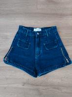 Nieuw - High rise korte spijkerbroek - mt xs, Kleding | Dames, Spijkerbroeken en Jeans, Verzenden, Nieuw, Blauw, W27 (confectie 34) of kleiner