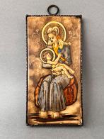 Tegel Madonna met Kind Maria Jezus Sphinx Maastricht, Ophalen of Verzenden