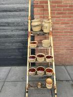 13 x Moira vintage aardewerk keuken potjes, kruiken, wijnkan, Ophalen, Gebruikt, Overige typen, Overige stijlen