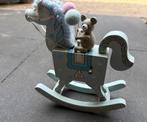2x hobbelpaardje hout, waarvan 1 muziekdoosje Enesco, Kinderen en Baby's, Ophalen of Verzenden, Zo goed als nieuw