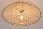 plafondlamp tafel woonkeuken bank bed lamp riet rotan 50cm, Ophalen of Verzenden, Nieuw