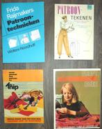 4x boeken Patroontechnieken/Patroontekenen/Knip Naaiboek e.a, Ophalen, Zo goed als nieuw, Borduren en Naaien