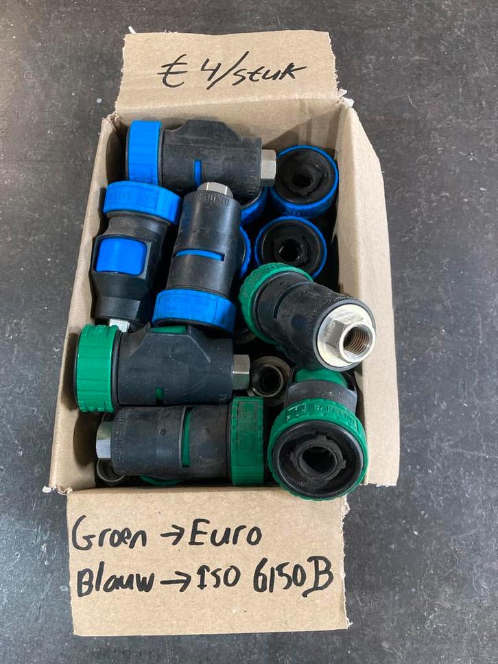 Perslucht Veiligheids koppelingen compressor, Doe-het-zelf en Verbouw, Compressors, Nieuw, 10 bar of meer, Minder dan 25 liter
