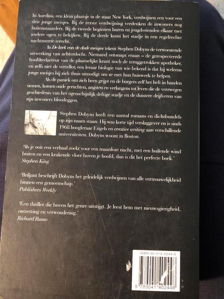 De Kerk van de Dode Meisjes - Stephen Dobyns, Boeken, Thrillers, Gelezen, Amerika, Ophalen of Verzenden