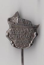 Scheepvaart Rederij Tieleman Rotterdam speldje, Verzamelen, Speldjes, Pins en Buttons, Gebruikt, Niet vindbaar, Niet vindbaar