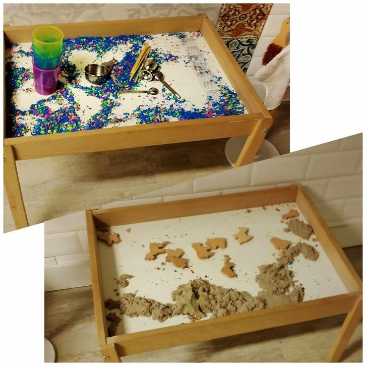 speeltafel hout op poten, Kinderen en Baby's, Speelgoed | Speeltafels, Nieuw, Ophalen of Verzenden